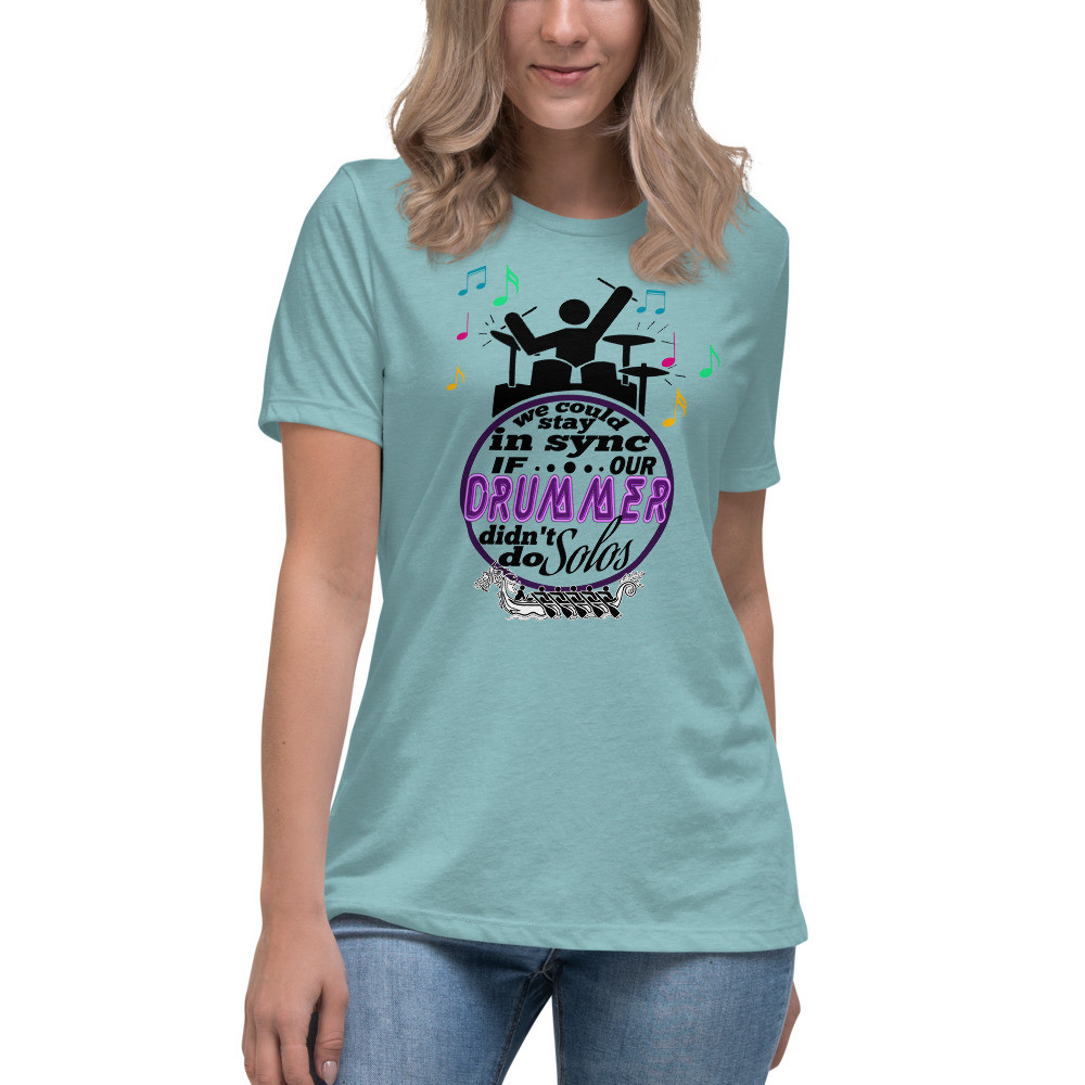 Drum Solo Women's Relaxed T-Shirt