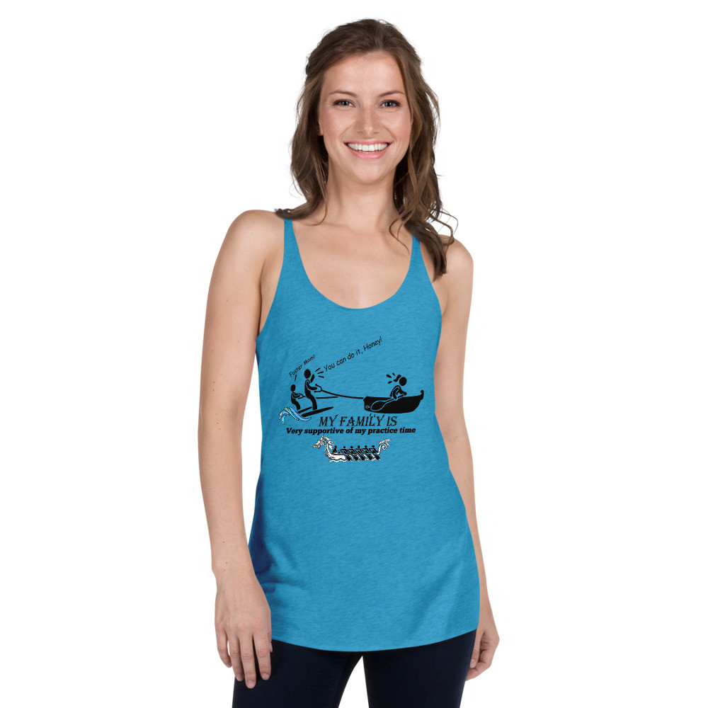 Family Support Women's Racerback Tank