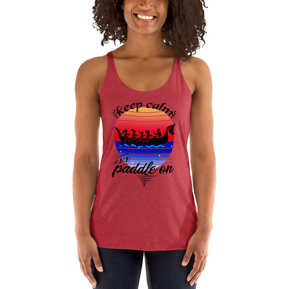 Keep Calm Women's Racerback Tank