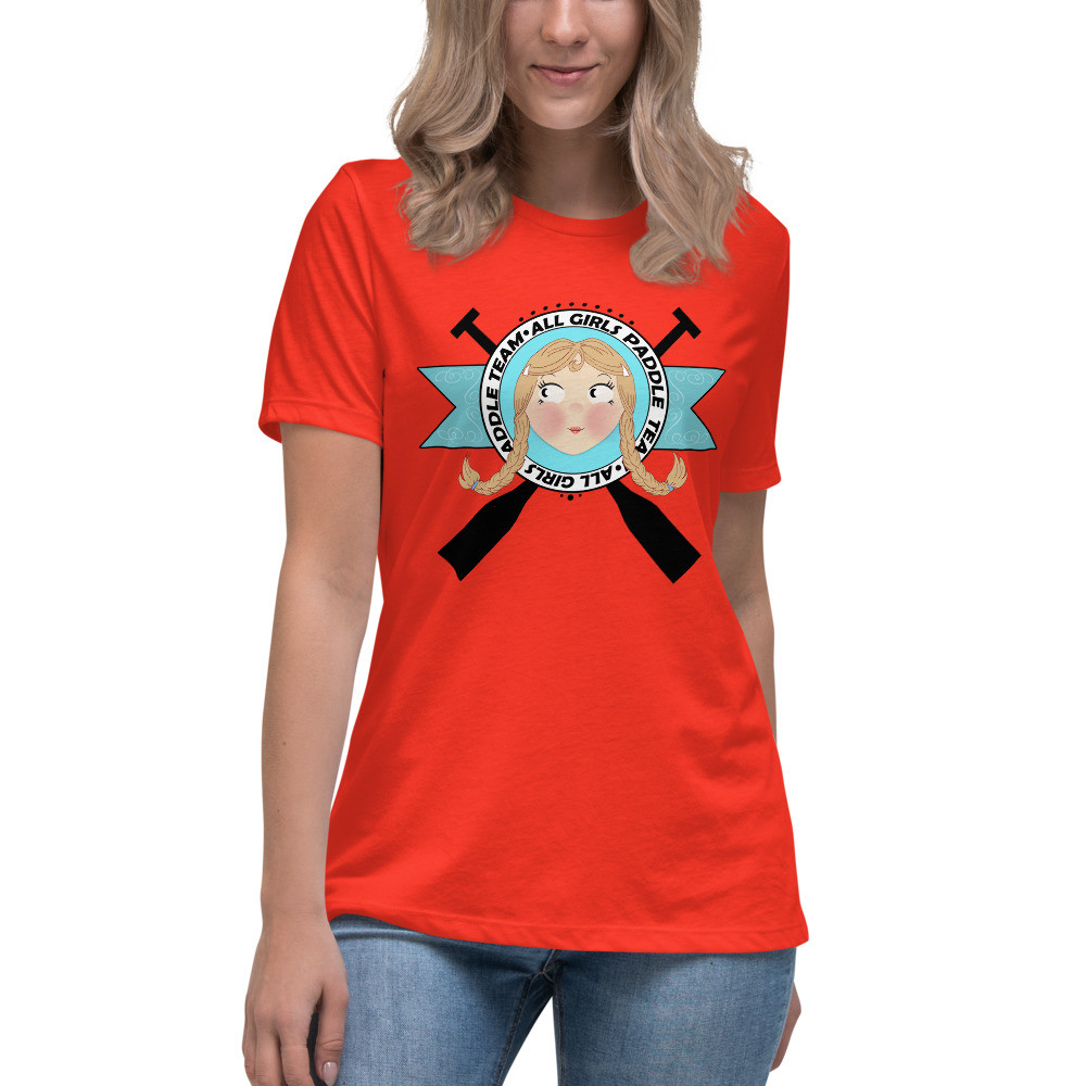Girl's Paddle Team Women's Relaxed T-Shirt