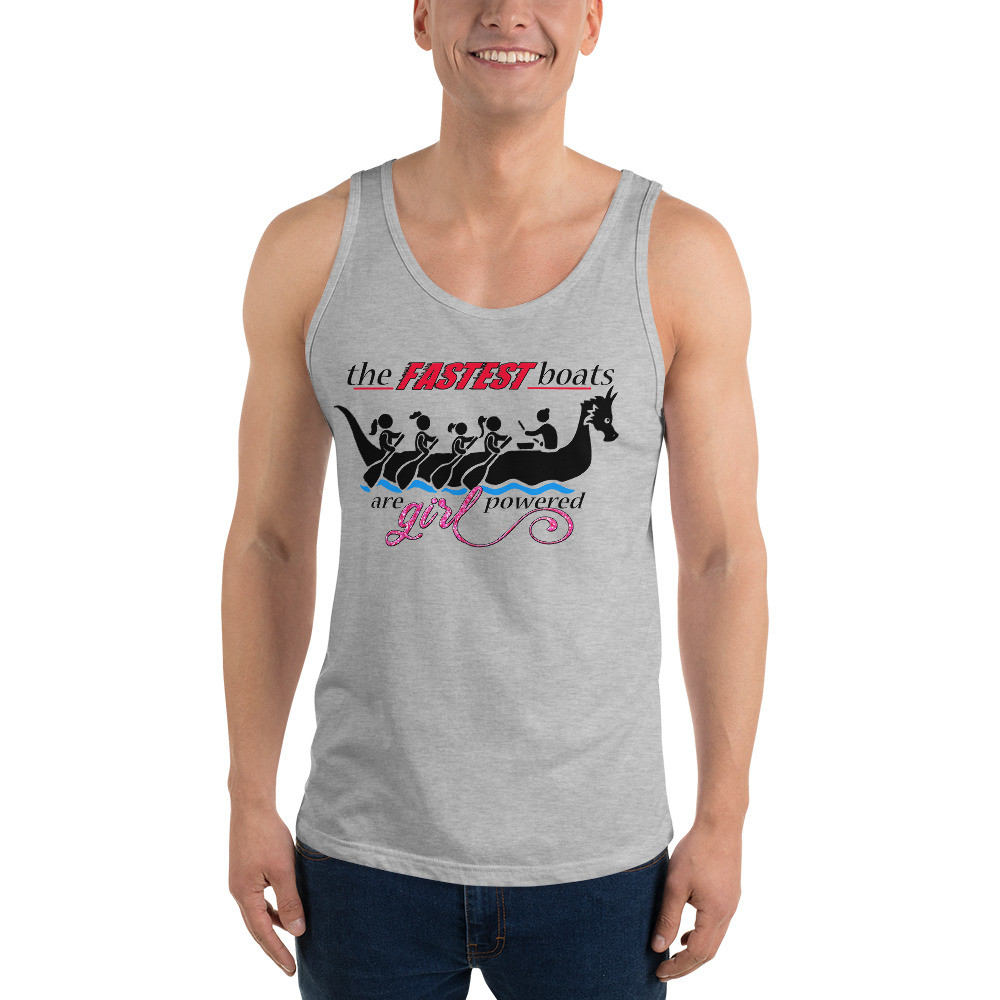 Girl Powered unisex Tank Top