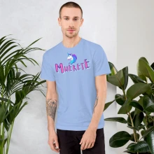 Camiseta "Muérete" unicornio muerto