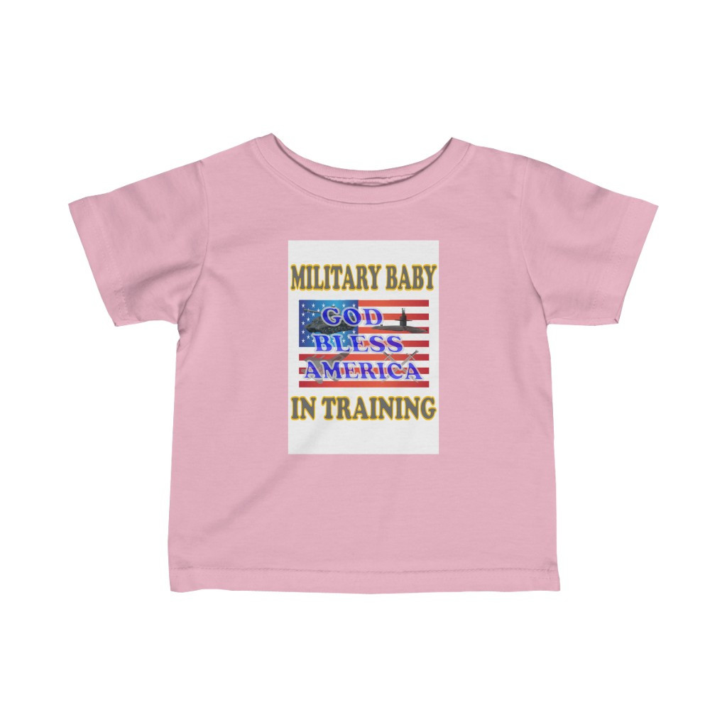 Military Baby Infant Fine Jersey Tee