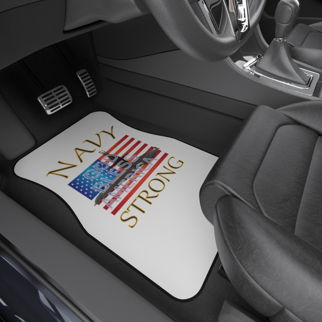 Navy Strong - Car Mats (Set of 4)