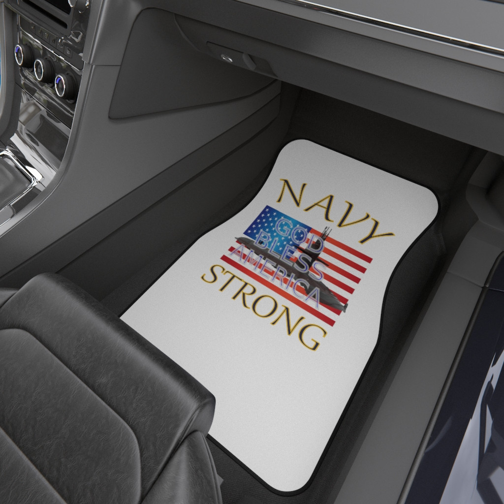 Navy Strong - Car Mats (Set of 4)