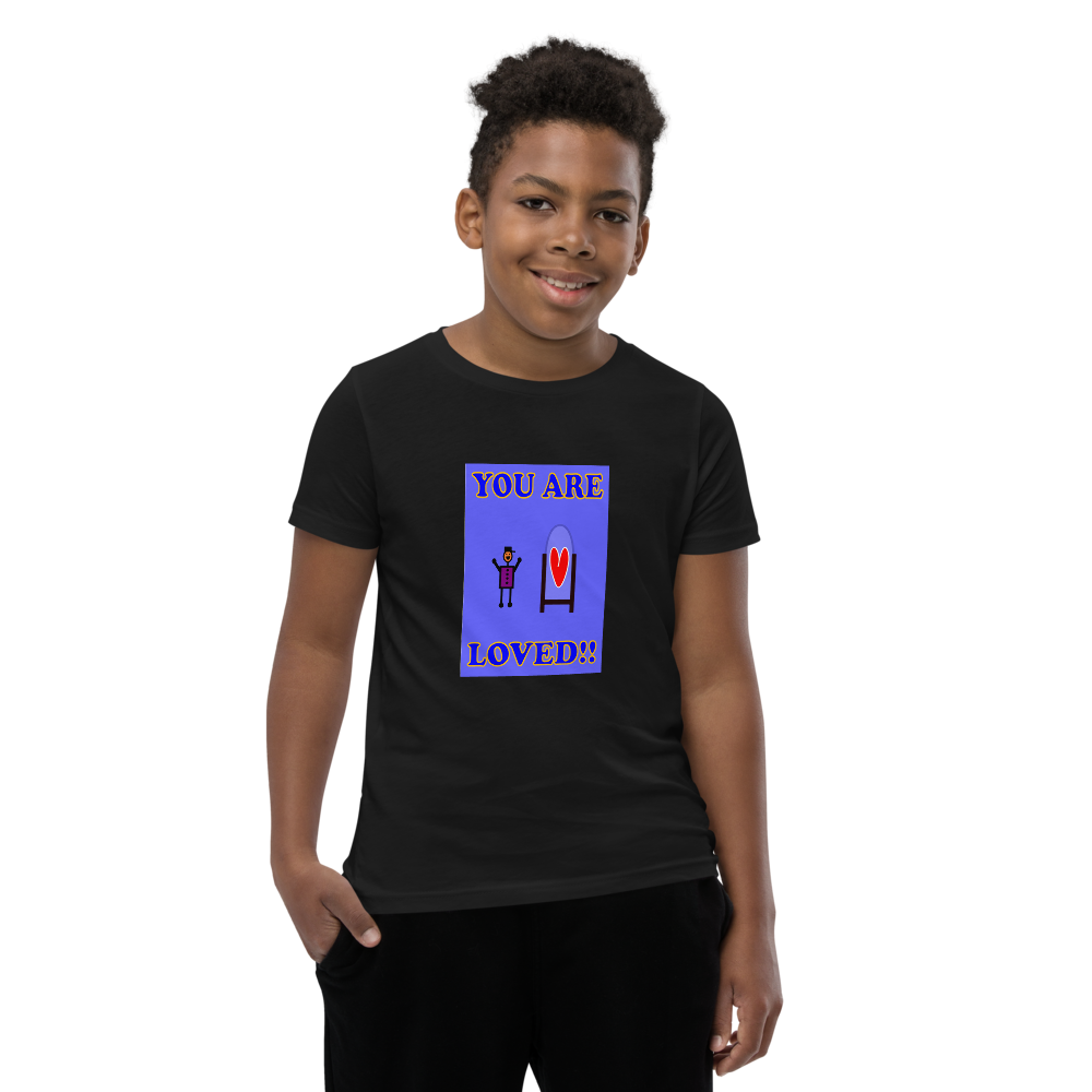 You Are Loved - Youth Short Sleeve T-Shirt - For Boys