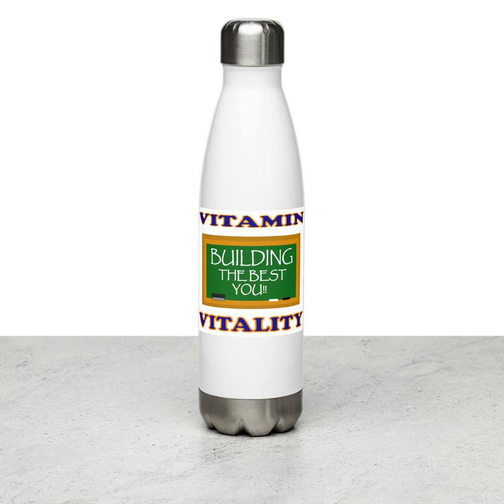 Vitamin Vitality - Stainless Steel Water Bottle