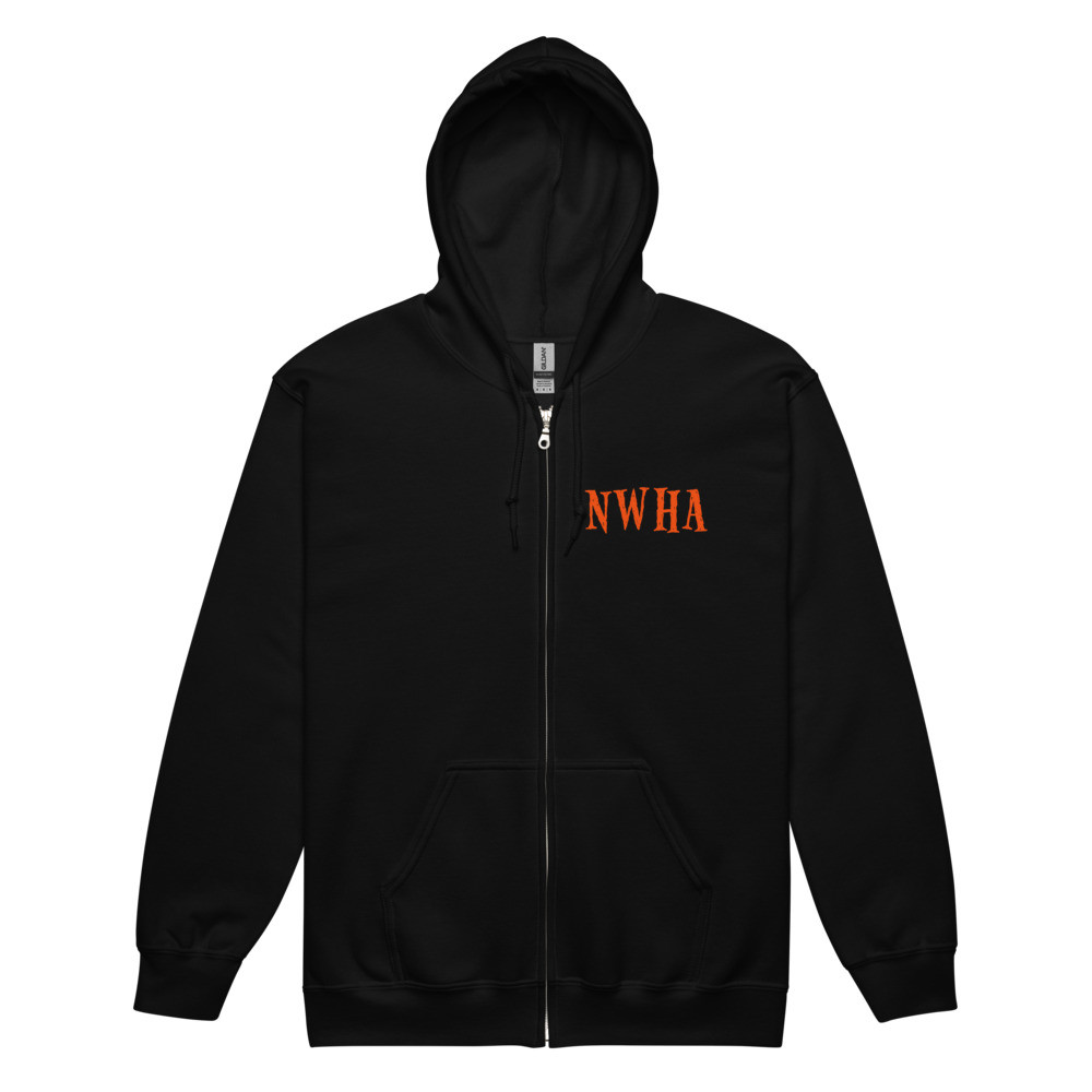 Full Color Logo Unisex heavy blend zip hoodie