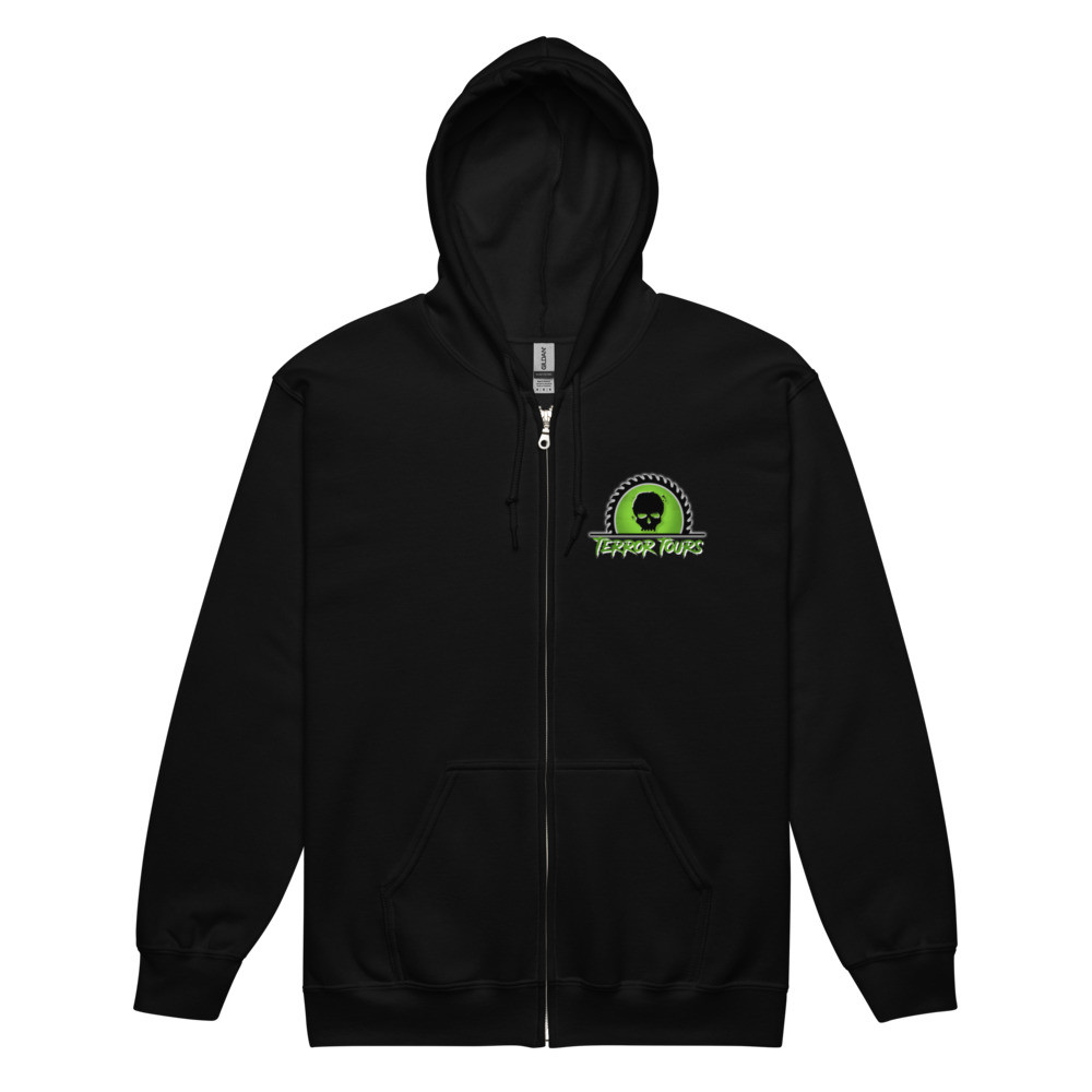 Haunts better zip hoodie