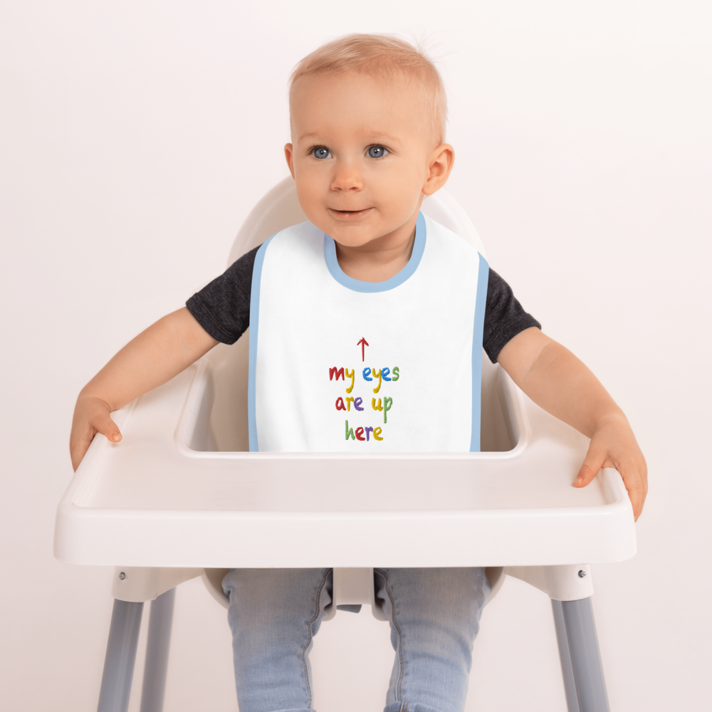 edgy baby bib