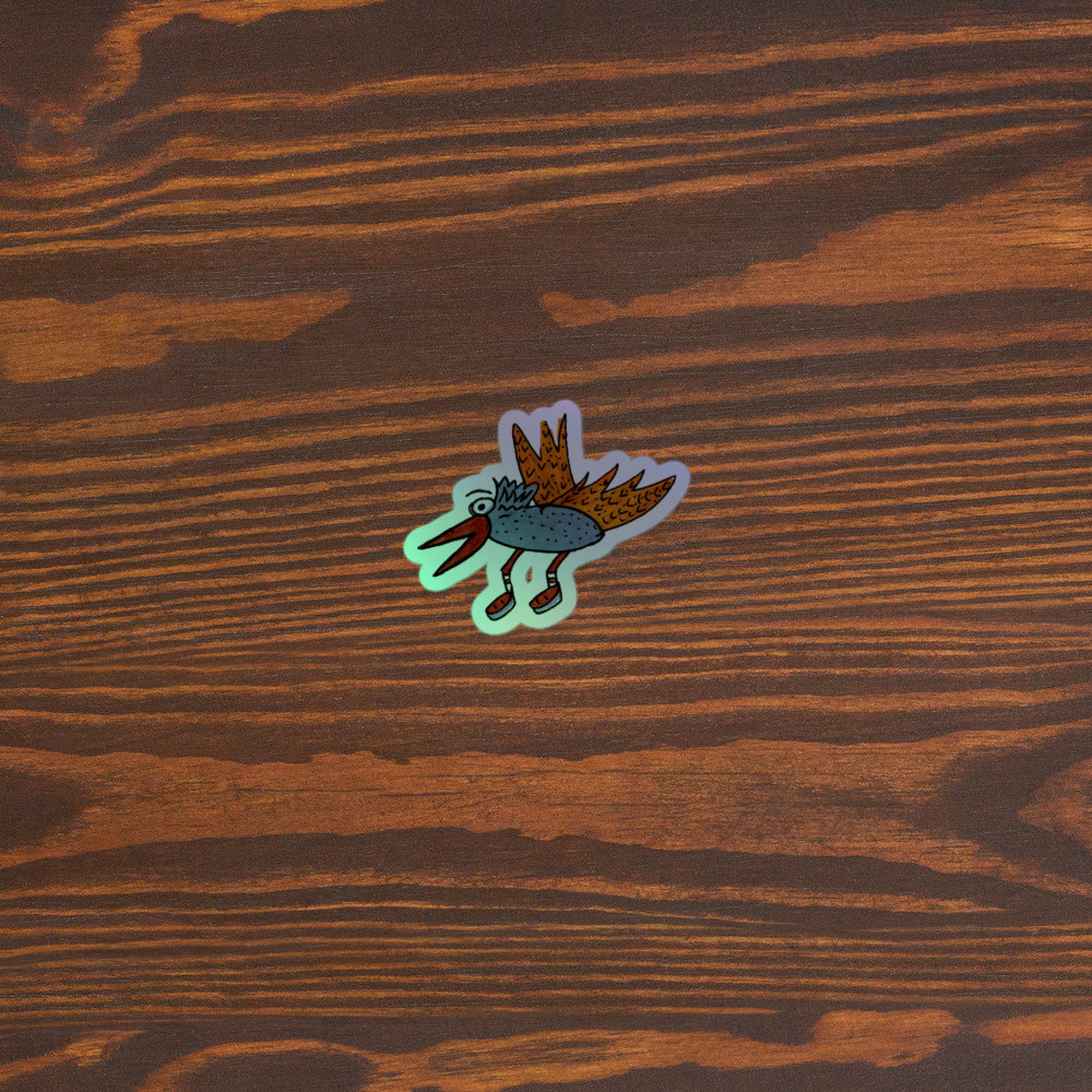 Holographic stickers