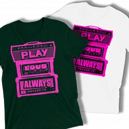 PLAY LOUD ALWAYS | TRI-BLEND T-SHIRT