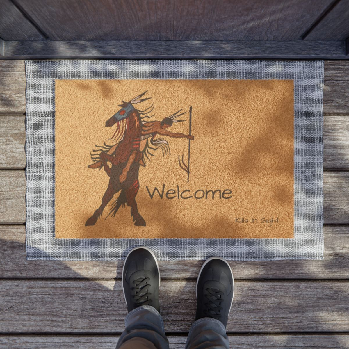 Kills In Sight Welcome Doormat