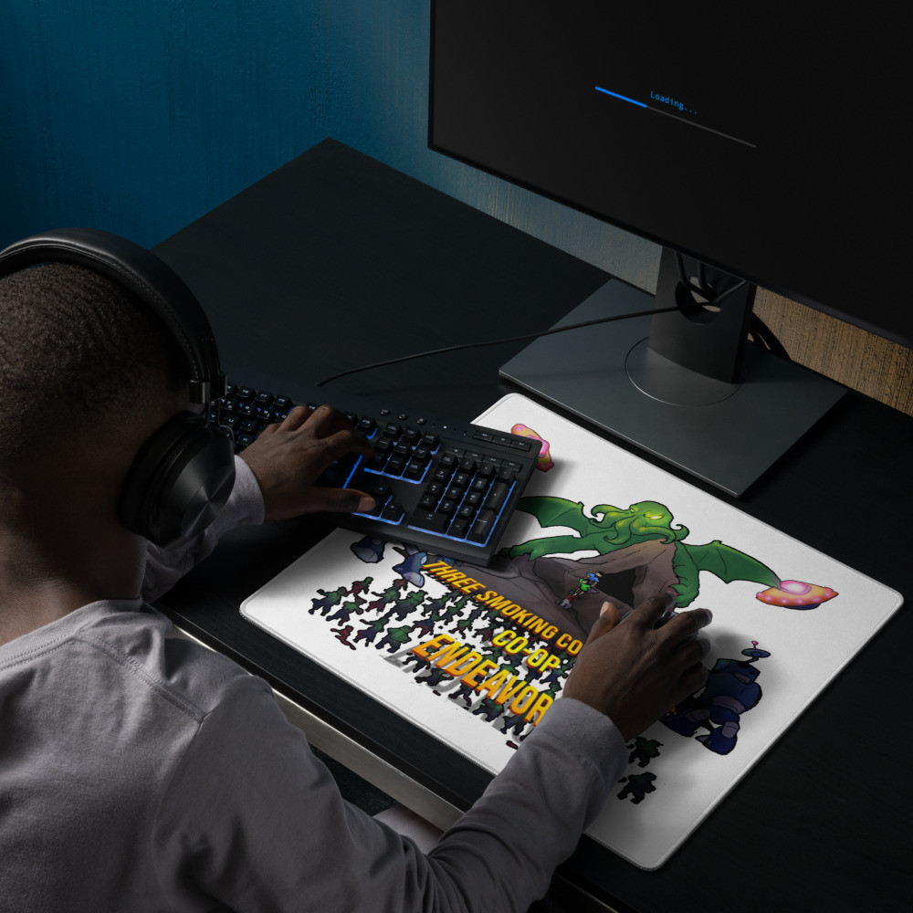 One Smoking Co-op Endeavors Mouse Pad