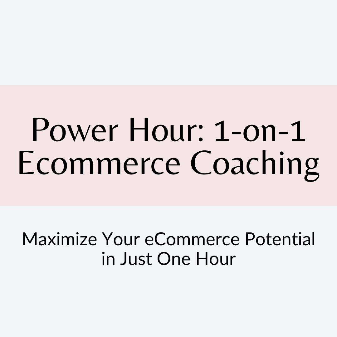 Power Hour: 1-on-1 Coaching