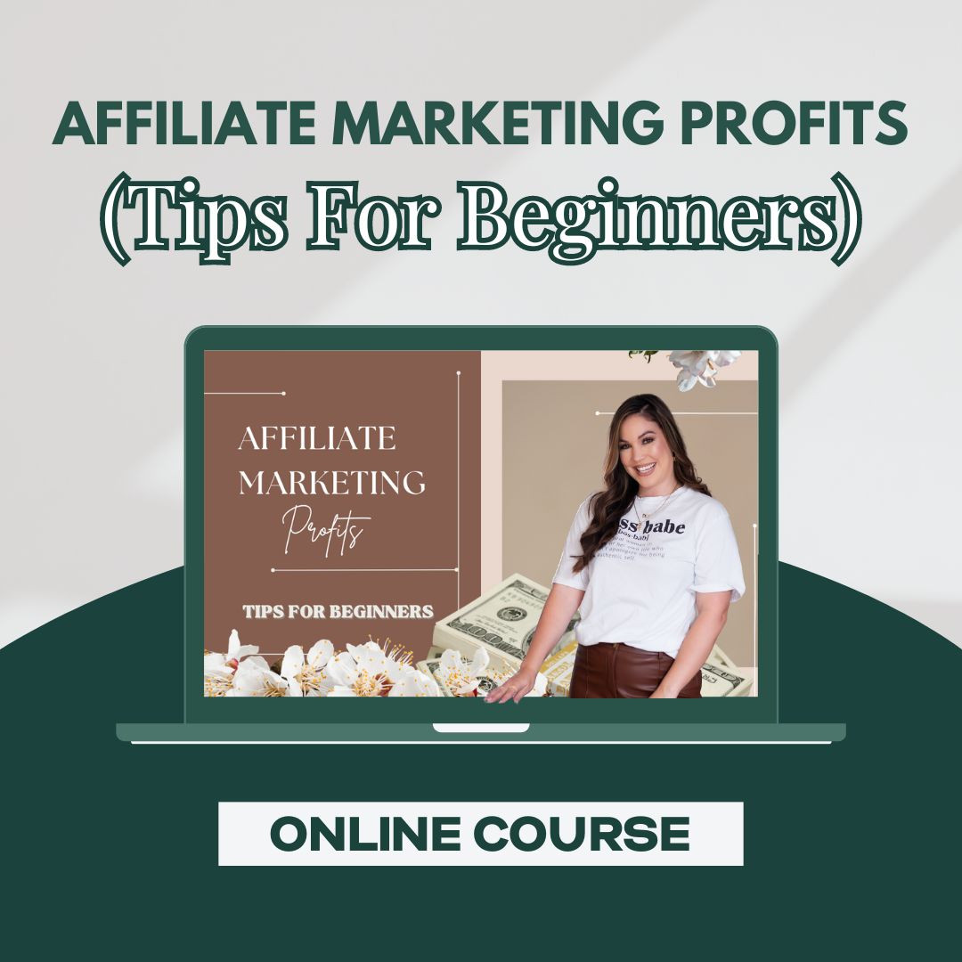 Online Course - Affiliate Marketing Profits (For Beginners)