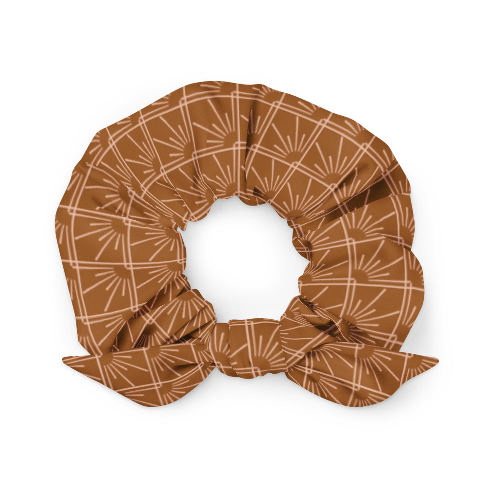 Desert Delight scrunchie - brown