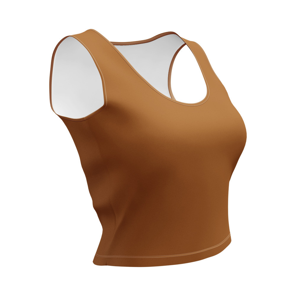 Desert Delight crop top - brown