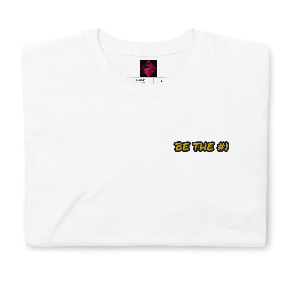 T-Shirt - BE THE #1 jaune