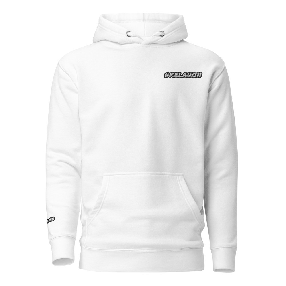 Unisex Hoodie - #kelawin blanc