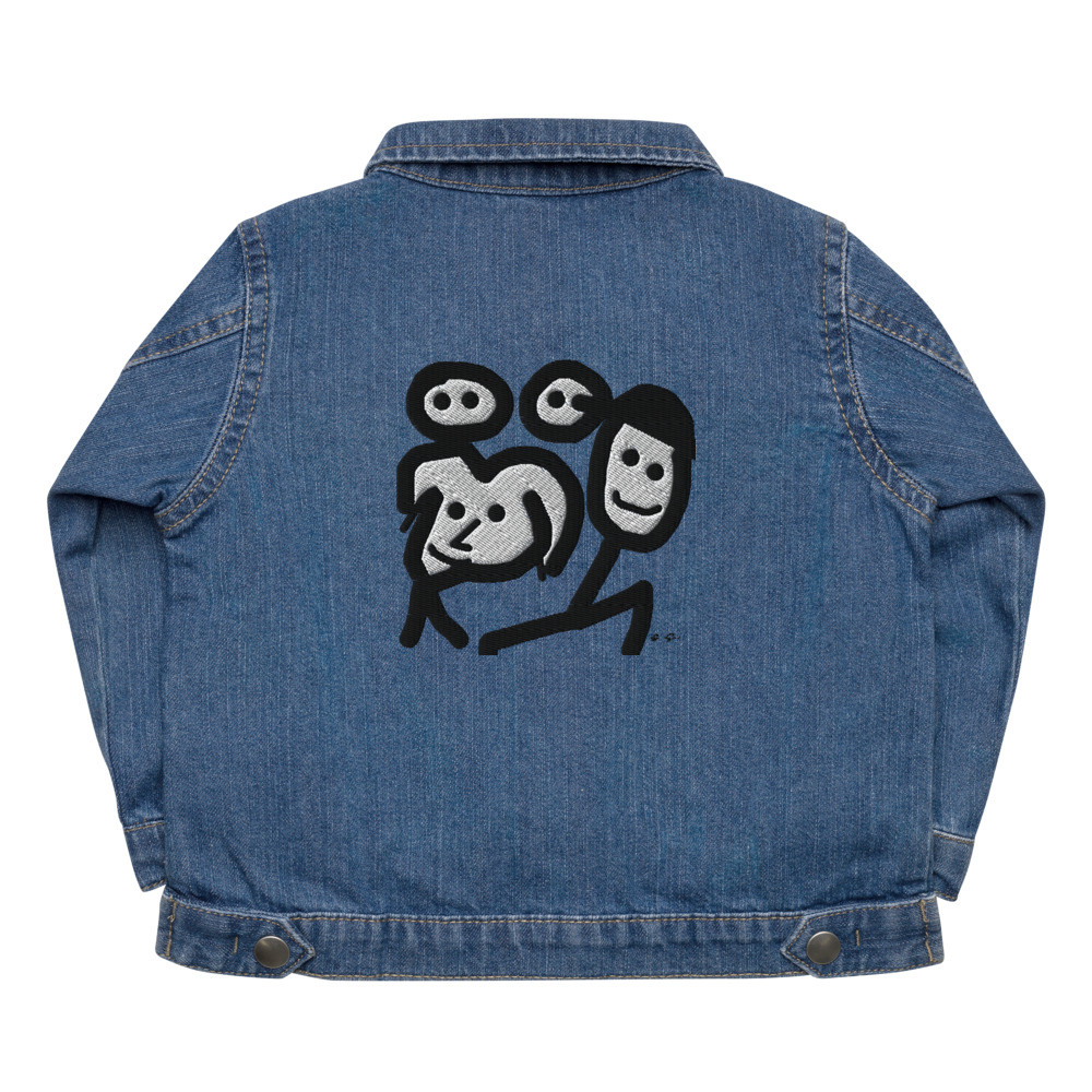 Baby Organic Jacket gestickt original dELLaS 2022