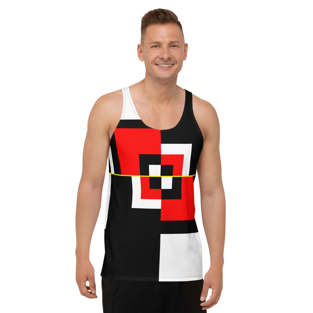 Unisex Tank Top Unterhemd Geometrie original dELLaS 2022