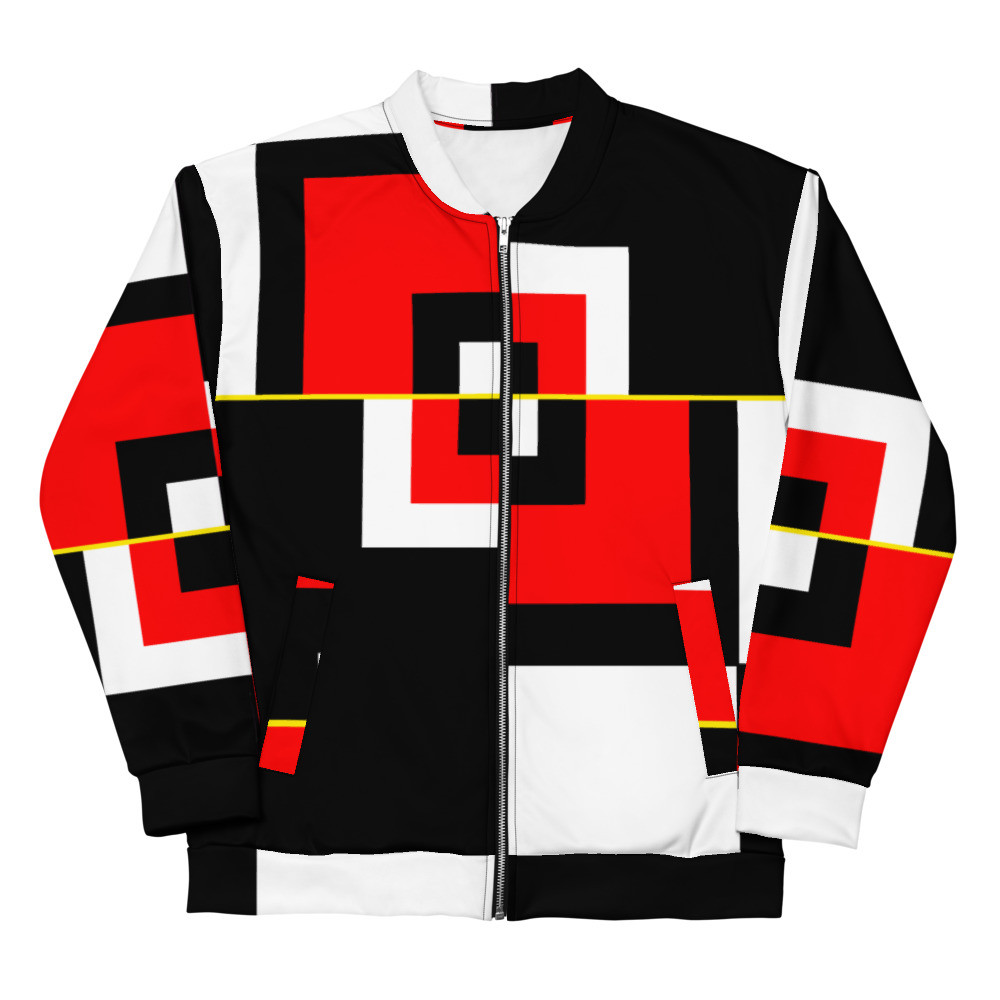 Unisex Bomber Jacket Geometrie original dELLaS 2022