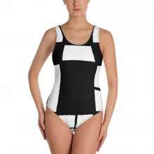 One-Piece Swimsuit Badekleid Fenster original dELLaS 2022