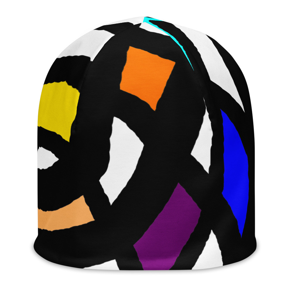 All-Over Print Beanie Mütze Kappe  Durchbruch original dELLaS 2022