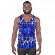 Unisex Tank Top  Kreuz Kachel orig. dELLaS Art 2022