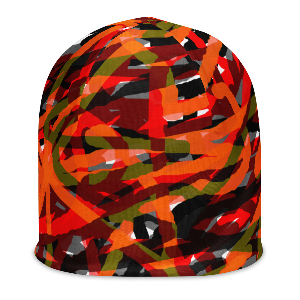 All-Over Print Beanie  Kappe Mütze Hardrock original dELLaS 2022