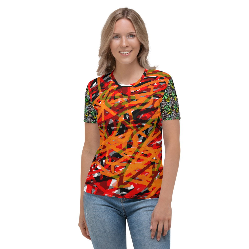 Women's T-shirt für Frauen Hardrock Motiv original dELLaS 2022