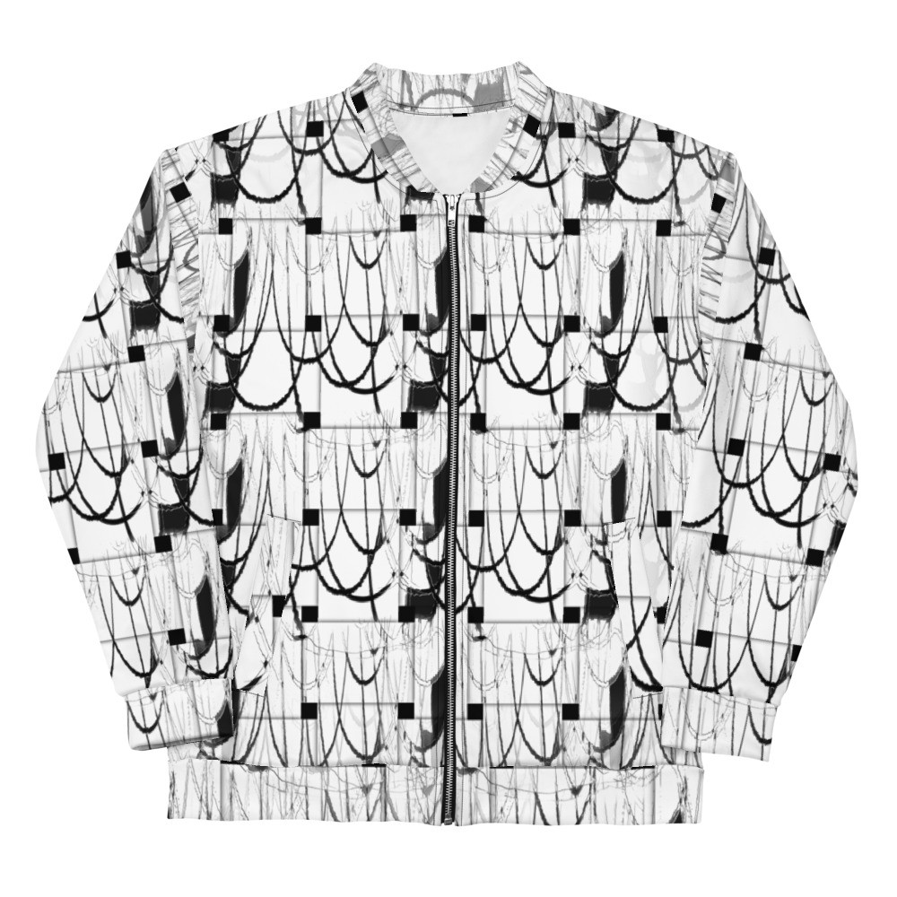 Unisex Bomber Jacket. Für Sie und Ihn original Textildesign dELLaS 2022