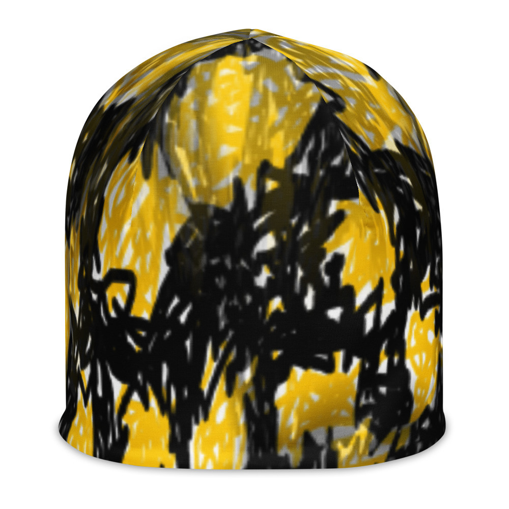 All-Over Print Beanie, Wildkatze Kappe original dELLaS 2023