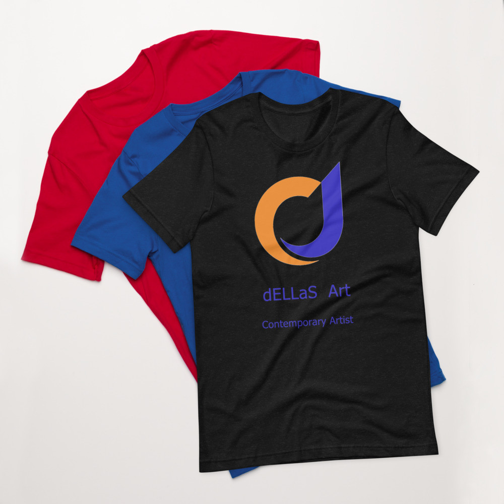 Unisex t-shirt  mit original dELLaS design 2023