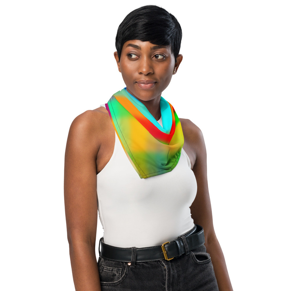 All-over print bandana Tuch mit original dELLaS Design 2023