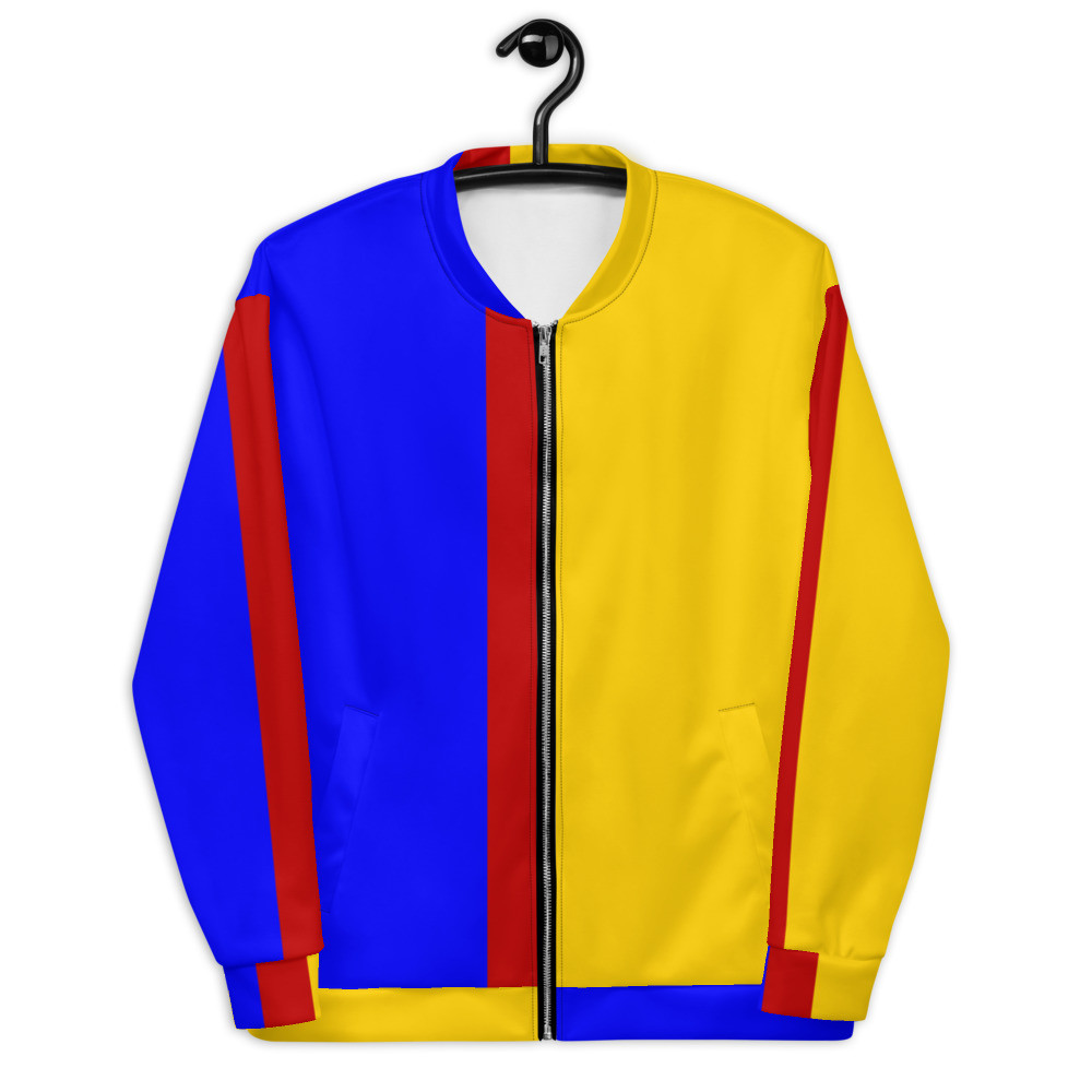 Unisex Bomber Jacket, original dELLaS Art Design 2023