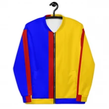 Unisex Bomber Jacket, original dELLaS Art Design 2023