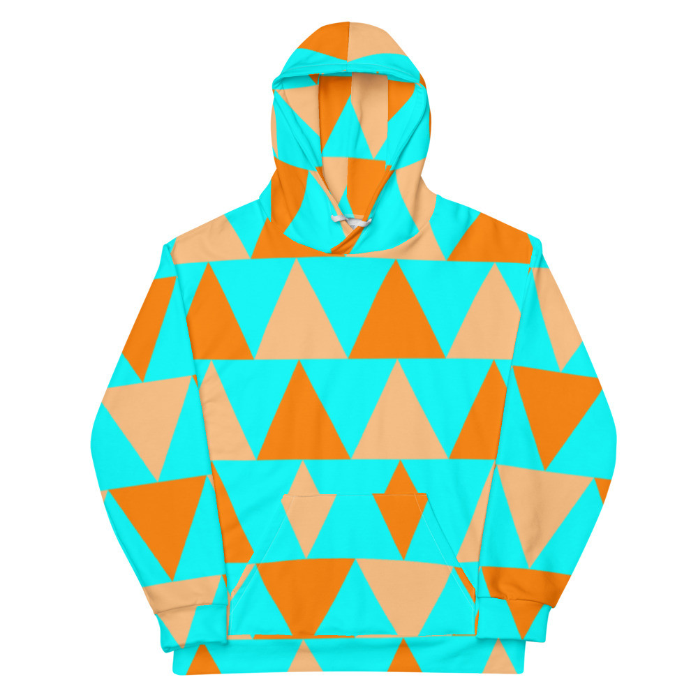 Unisex Hoodie, Kapuzenpullover für Sie und Ihn Dreieck original dELLaS 2023 