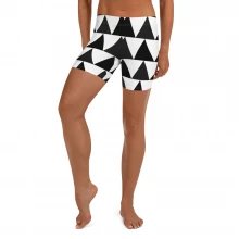 Shorts, für Sie schwarz weiss Dreieck original dELLaS  2023