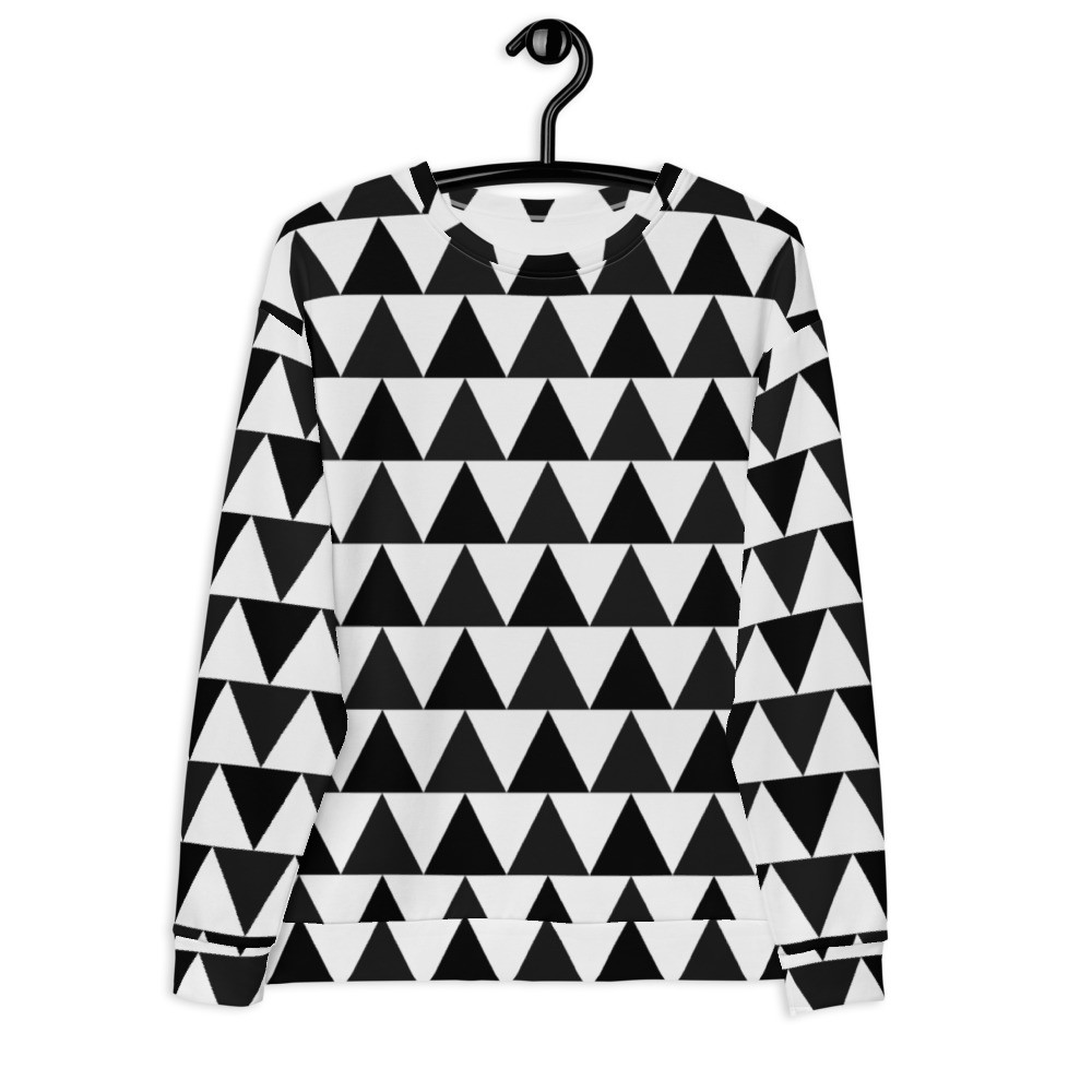 Unisex Sweatshirt, Für Sie und Ihn schwarz weis original dELLaS 2023