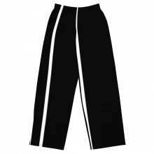 All-over print unisex wide-leg pants dELLaS Design