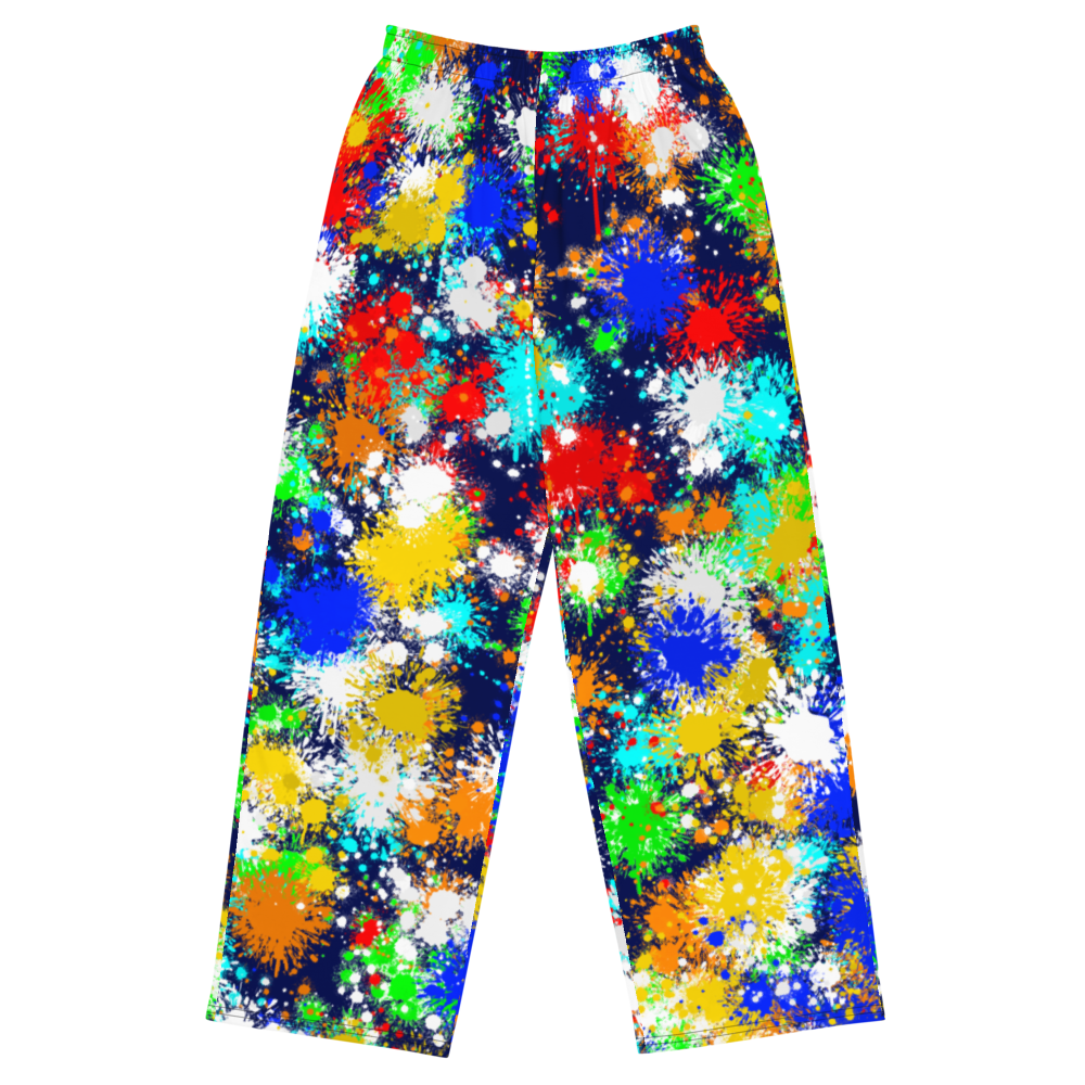 All-over print unisex wide-leg pants dELLaS Design 2023