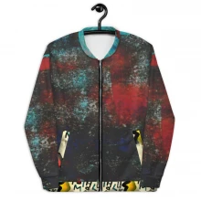 Unisex Bomber Jacket original dELLaS design 2023