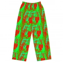All-over print unisex wide-leg pants designet bei dELLaS Art 2024 
