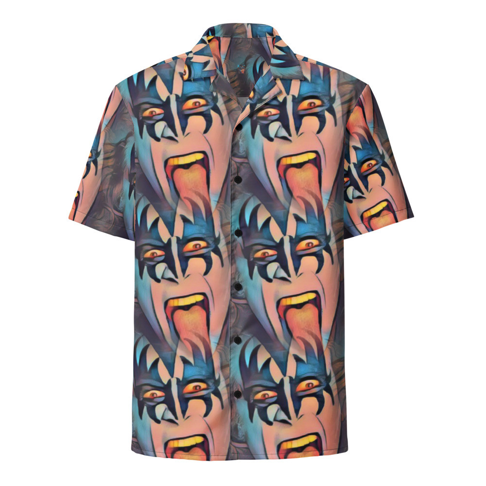Unisex button shirt designt bei dELLaS Art 2024