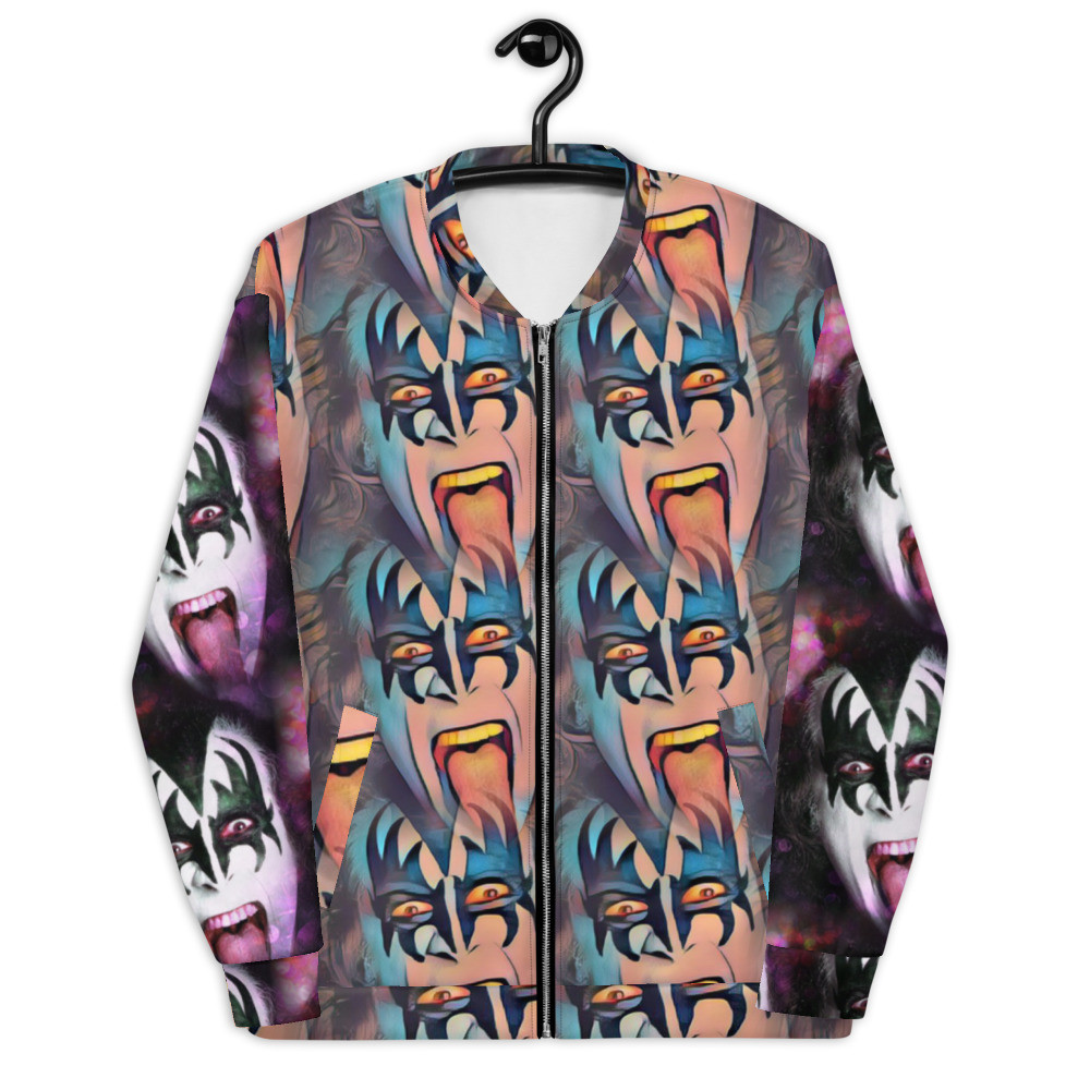Unisex Bomber Jacket designet bei dELLaS Art 2024