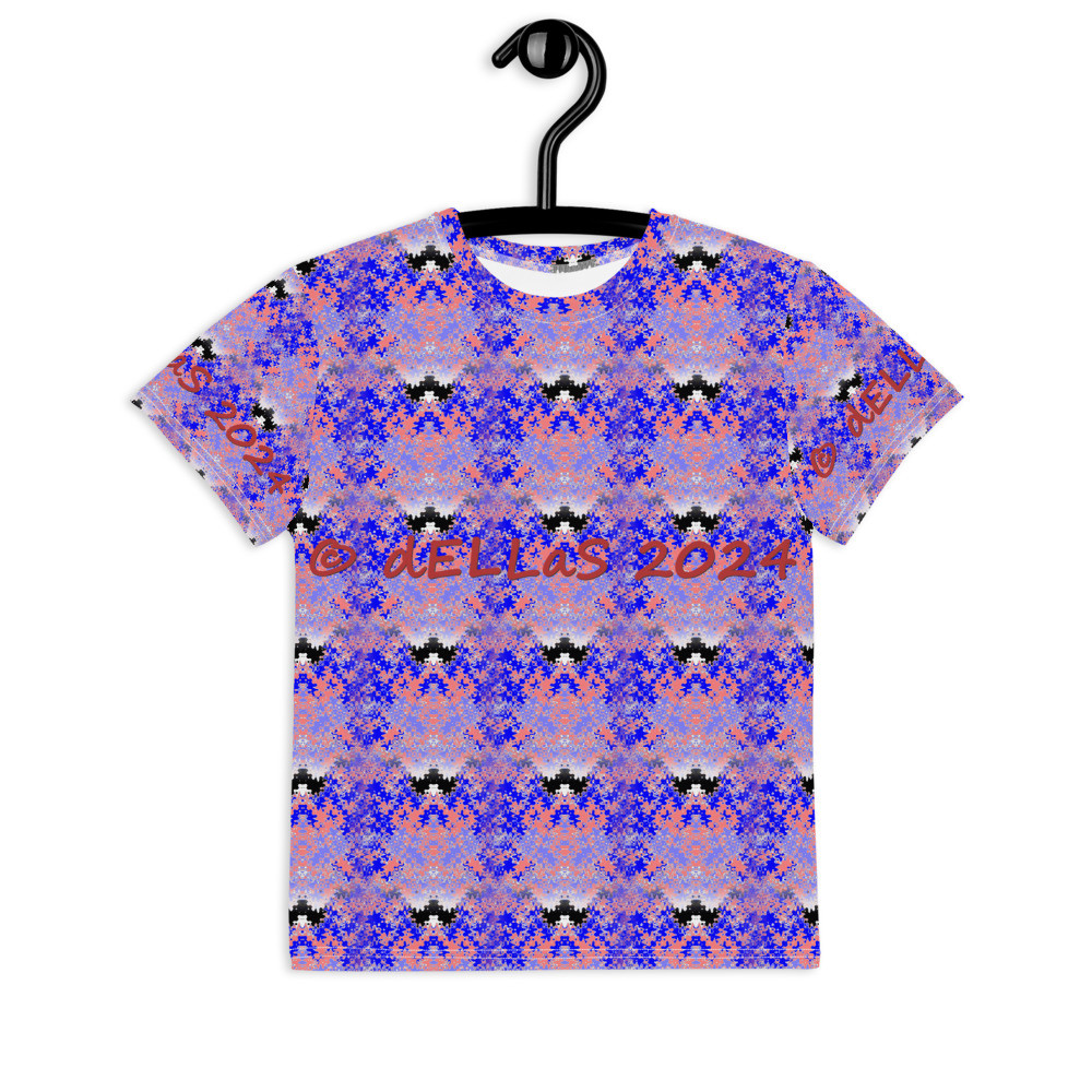 Youth crew neck t-shirt für Jugendliche Sie und Ihn original dELLaS Design 2024  