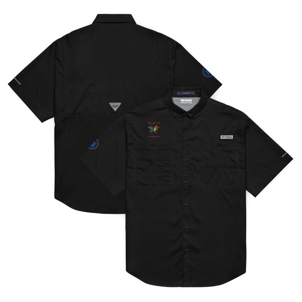 Men’s Columbia short sleeve button shirt Herrenhemd original dELLaS Design 2024