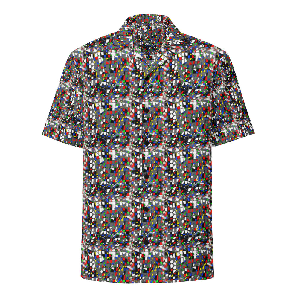Unisex button shirt  Hemd kurz Arm original dELLaS Design 2024